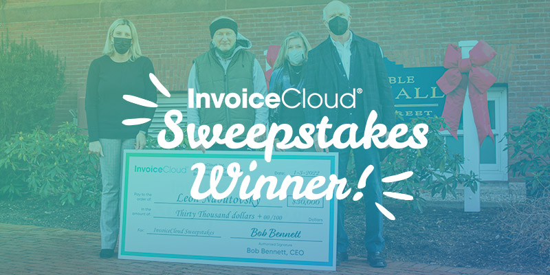 InvoiceCloud Announces Winner of First-Ever Online Billing Sweepstakes