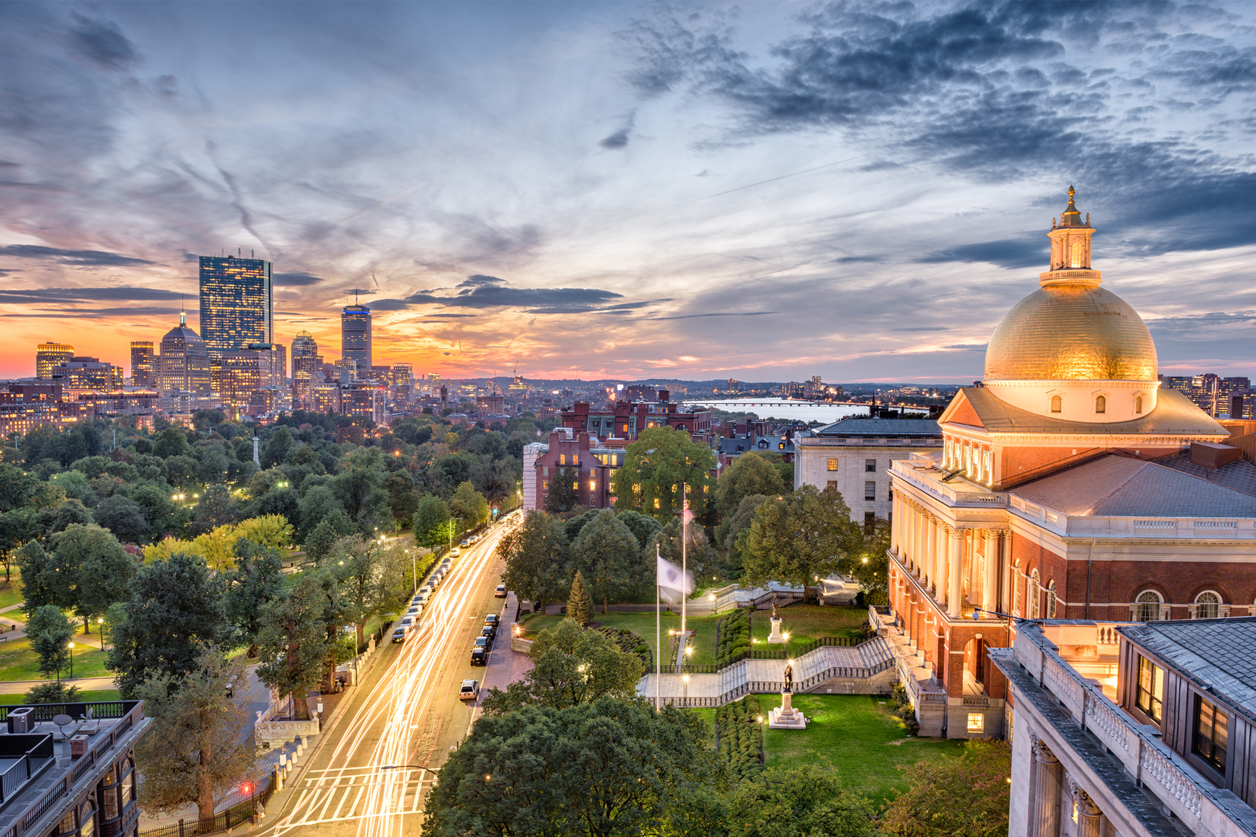 City hall building and skyline representing digital local government payment solutions