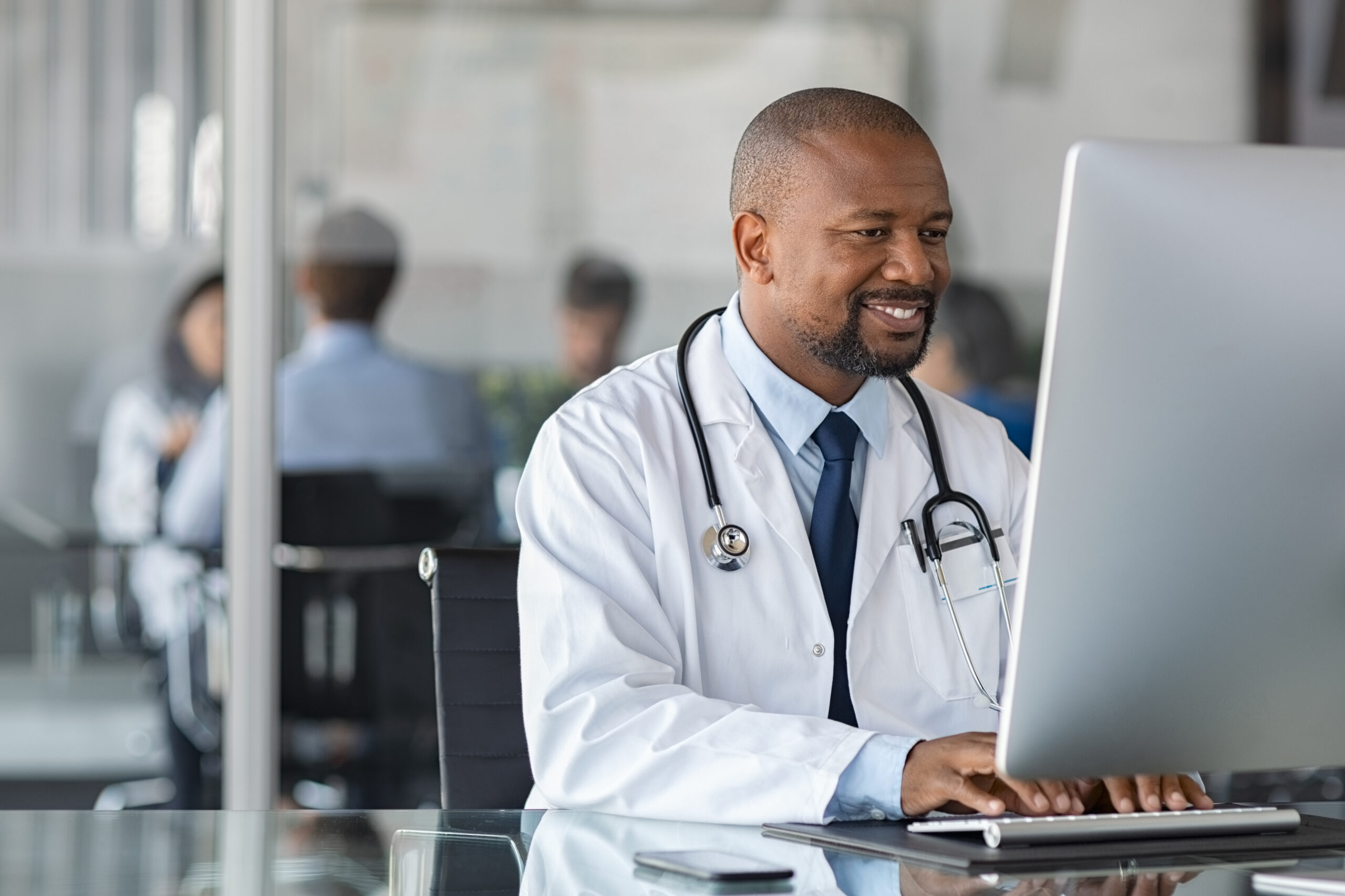 Healthcare provider using digital billing software for online payment services